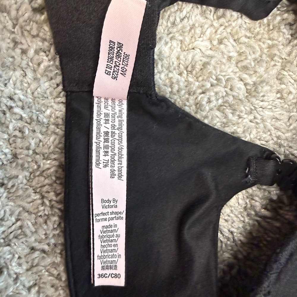 Victoria's Secret Body By Victoria Perfect Shape Push Up Lace Trim 36C - Picture 7 of 7